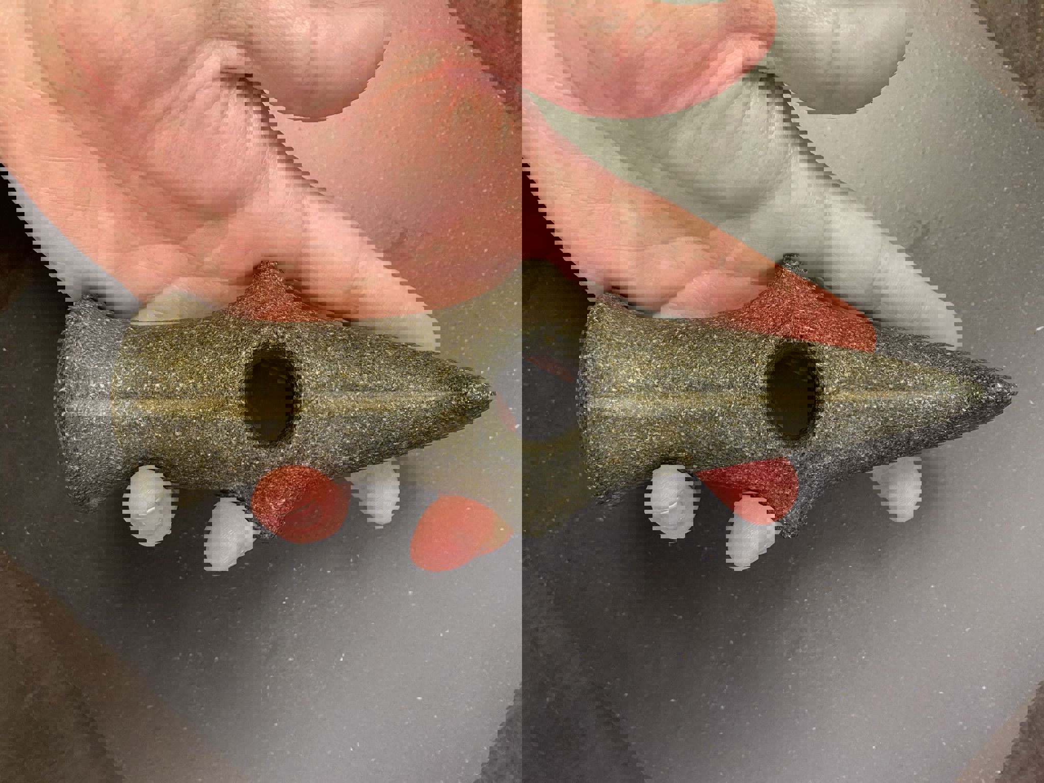 En stridsøkse fra den tidligste bondealder på Museum Østjylland