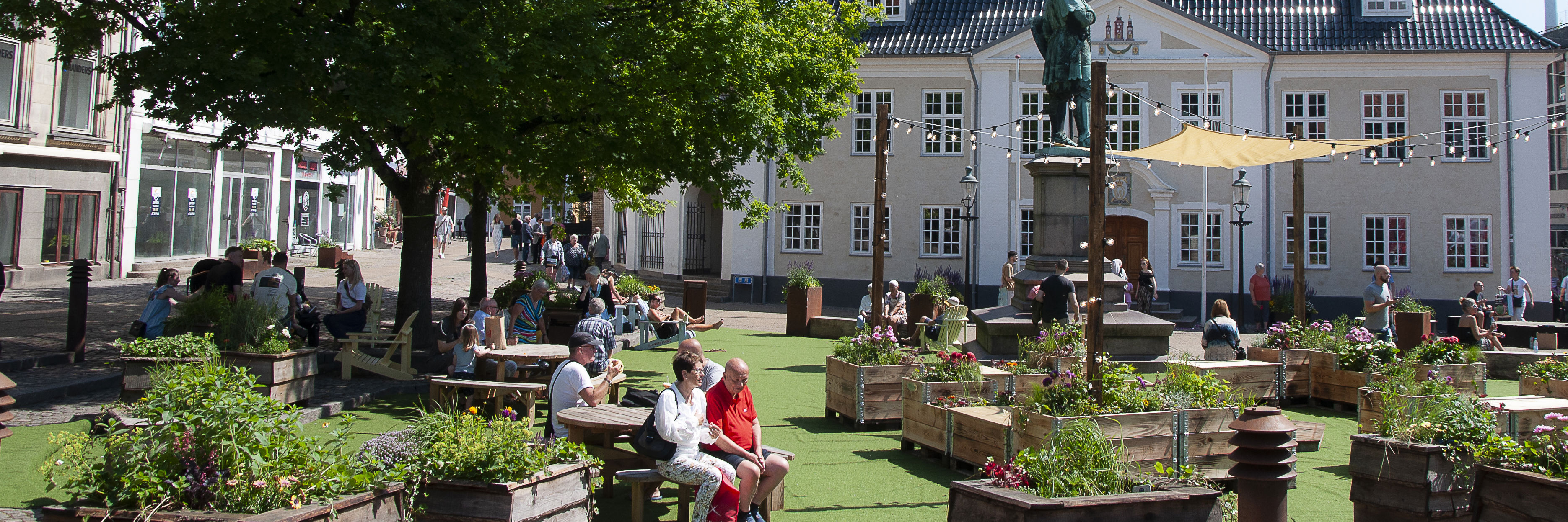 Rådhushaven i sommeren 2024