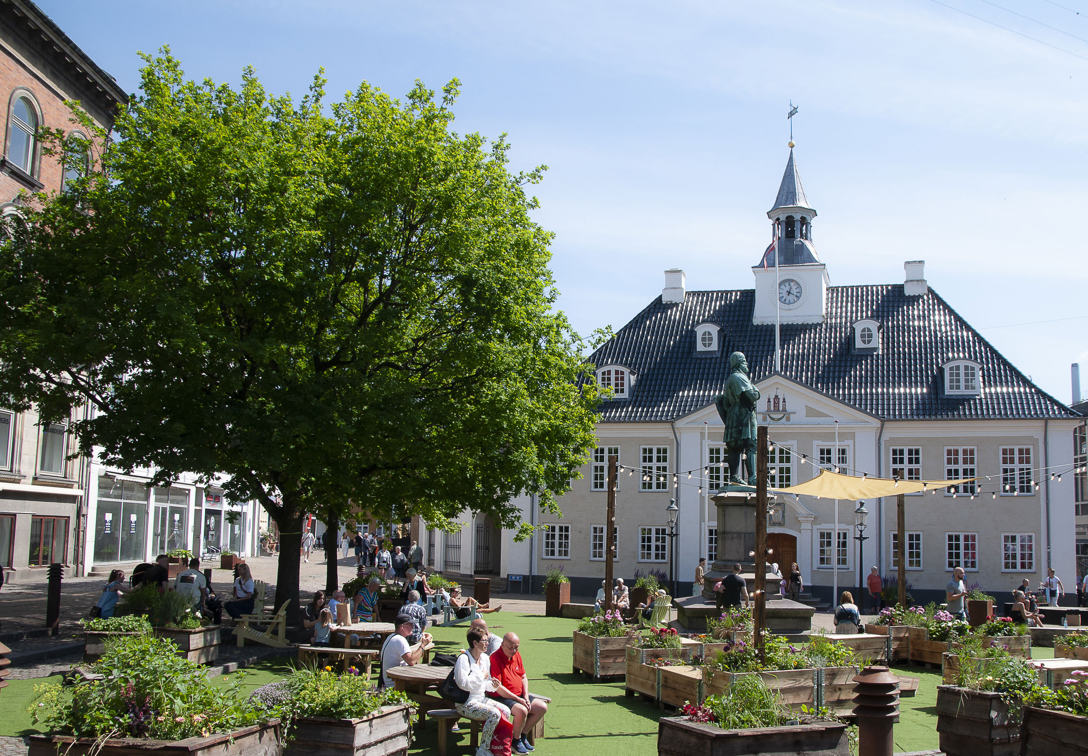 Rådhushaven i sommeren 2024