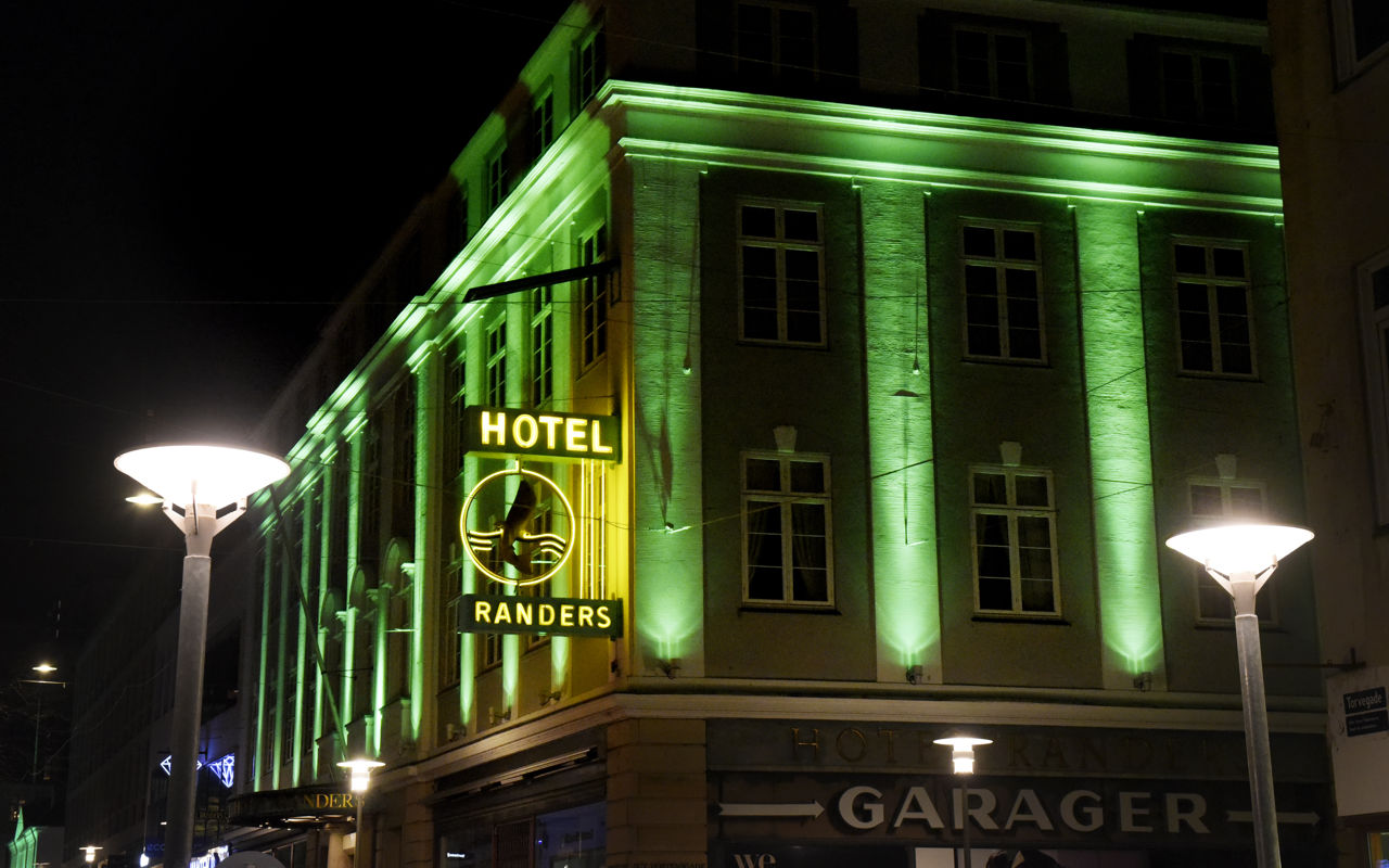 Hotel Randers med grønt lys